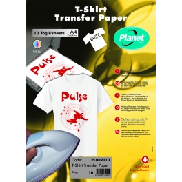 Papier transfert T-ShIrt blanc