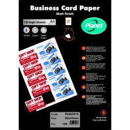 Cartes de visite 250gr Cartes de visite 250gr