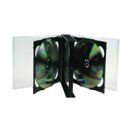 Boitier en cristal pour 6 CD Boitier en cristal pour 6 CD