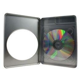 Boitier DVD métal avec fenetre Boitier DVD métal avec fenetre