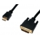 Cable HDMI/M-DVI/M