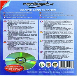 CD de nettoyage pour lentille optique